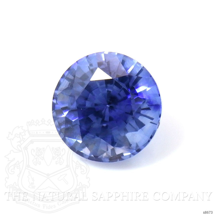 0.78 Ct. Blue Sapphire from Ceylon (Sri Lanka)