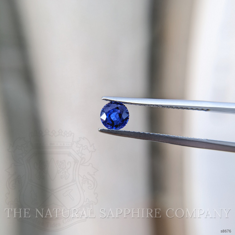 0.60 Ct. Blue Sapphire from Ceylon (Sri Lanka)