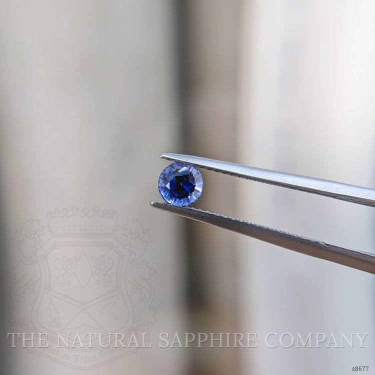 0.75 Ct. Blue Sapphire from Ceylon (Sri Lanka)