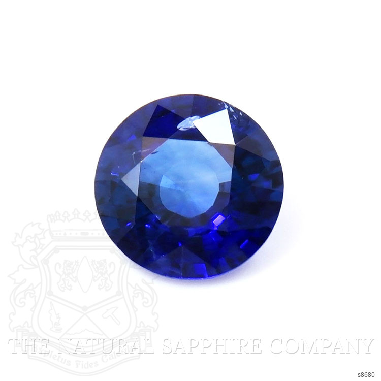 0.61 Ct. Blue Sapphire from Ceylon (Sri Lanka)