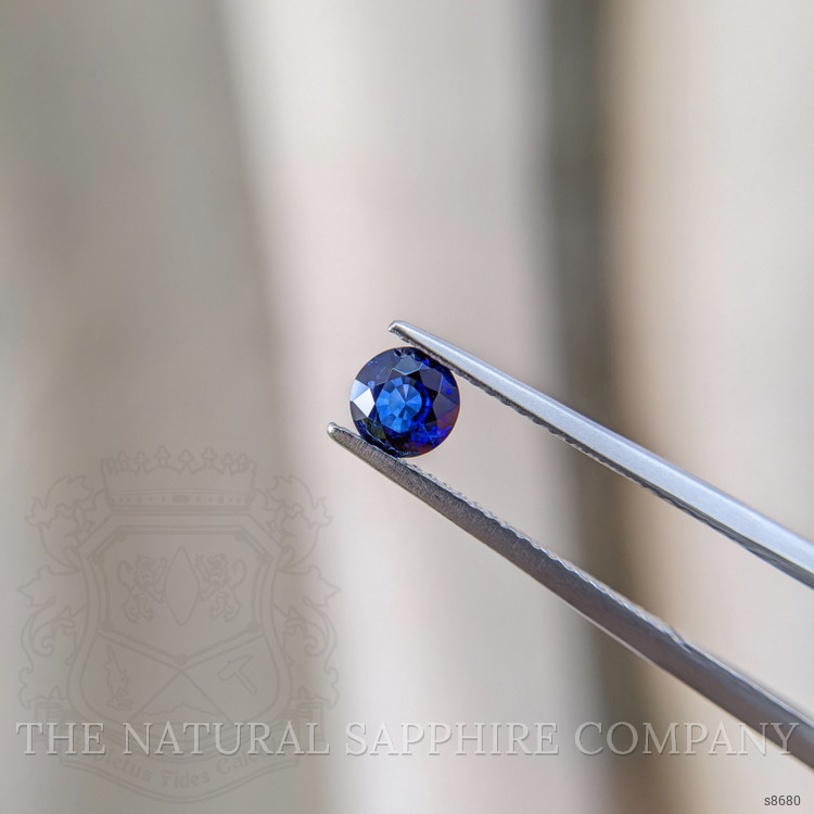 0.61 Ct. Blue Sapphire from Ceylon (Sri Lanka)