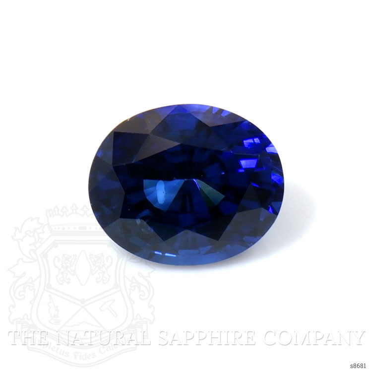 0.83 Ct. Blue Sapphire from Ceylon (Sri Lanka)