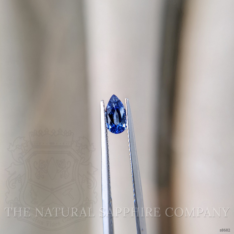 0.78 Ct. Blue Sapphire from Ceylon (Sri Lanka)