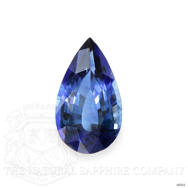 0.82 Ct. Blue Sapphire from Ceylon (Sri Lanka)