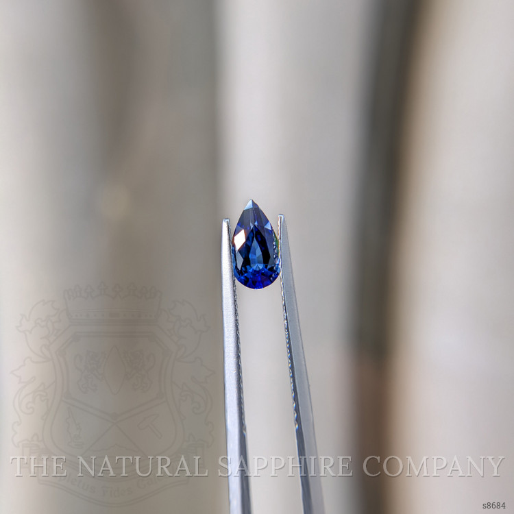 0.82 Ct. Blue Sapphire from Ceylon (Sri Lanka)