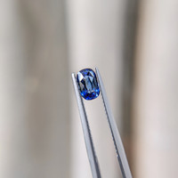 0.92 Ct. Blue Sapphire from Ceylon (Sri Lanka) Life Style