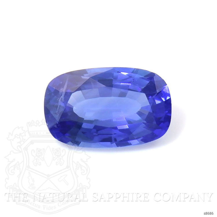 0.79 Ct. Blue Sapphire from Ceylon (Sri Lanka)