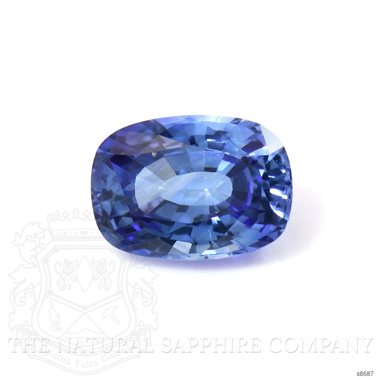 0.87 Ct. Blue Sapphire from Ceylon (Sri Lanka)