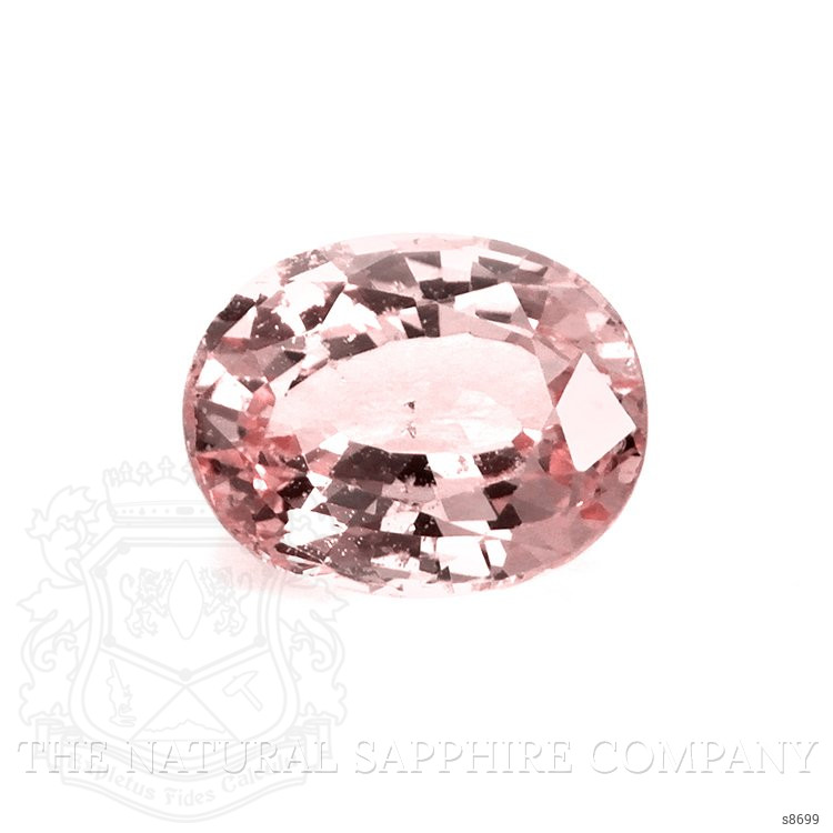 1.20 Ct. Peach Sapphire from Ceylon (Sri Lanka)