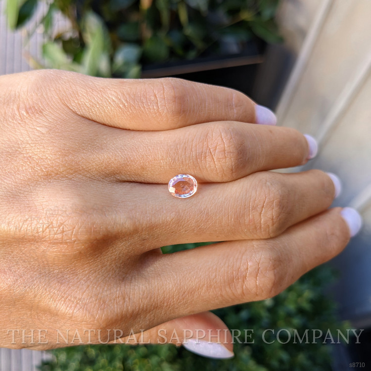 1.18 Ct. Padparadscha Sapphire from Ceylon (Sri Lanka)