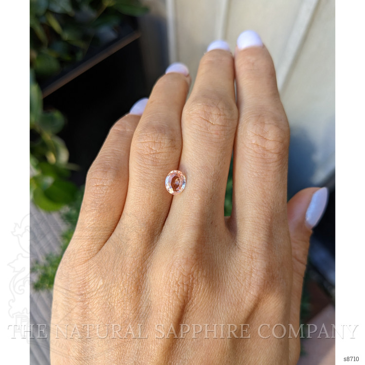1.18 Ct. Padparadscha Sapphire from Ceylon (Sri Lanka)
