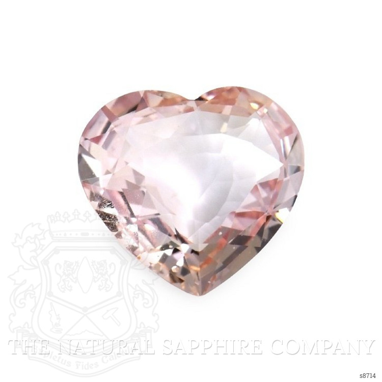 3.51 Ct. Peach Sapphire from Ceylon (Sri Lanka)