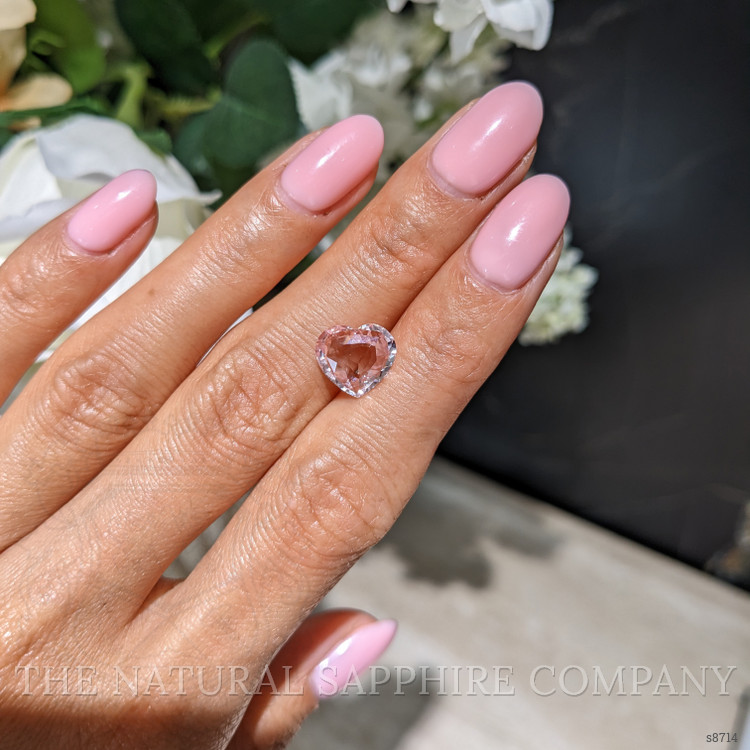 3.51 Ct. Peach Sapphire from Ceylon (Sri Lanka)