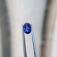 1.14 Ct. Blue Sapphire from Ceylon (Sri Lanka) Life Style