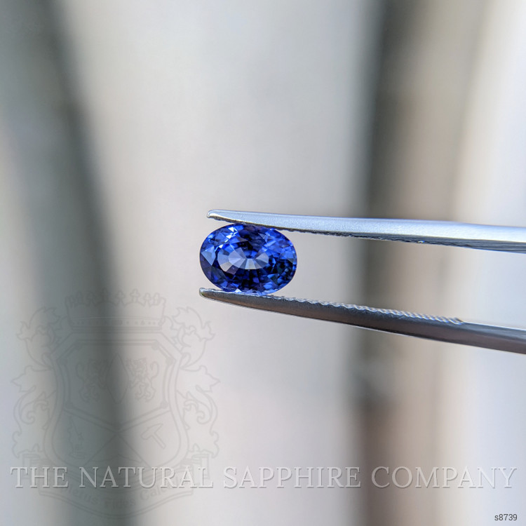 1.30 Ct. Blue Sapphire from Ceylon (Sri Lanka)