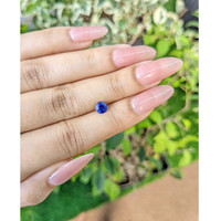 0.68 Ct. Blue Sapphire from Ceylon (Sri Lanka) Life Style