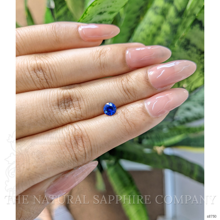 0.67 Ct. Blue Sapphire from Ceylon (Sri Lanka)