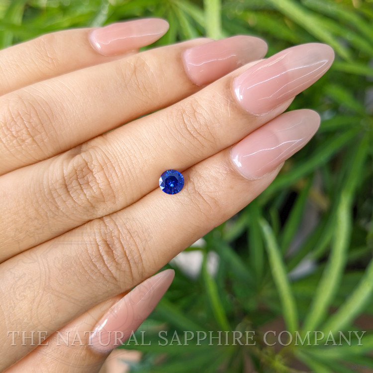 0.64 Ct. Blue Sapphire from Ceylon (Sri Lanka)