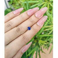 0.76 Ct. Blue Sapphire from Ceylon (Sri Lanka) Life Style