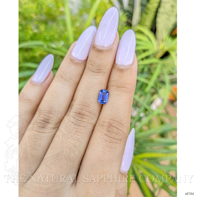 0.85 Ct. Blue Sapphire from Ceylon (Sri Lanka)