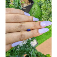 0.87 Ct. Blue Sapphire from Ceylon (Sri Lanka) Life Style