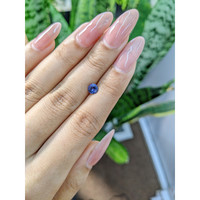 0.62 Ct. Blue Sapphire from Ceylon (Sri Lanka) Life Style
