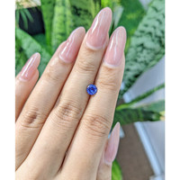 0.72 Ct. Blue Sapphire from Ceylon (Sri Lanka) Life Style