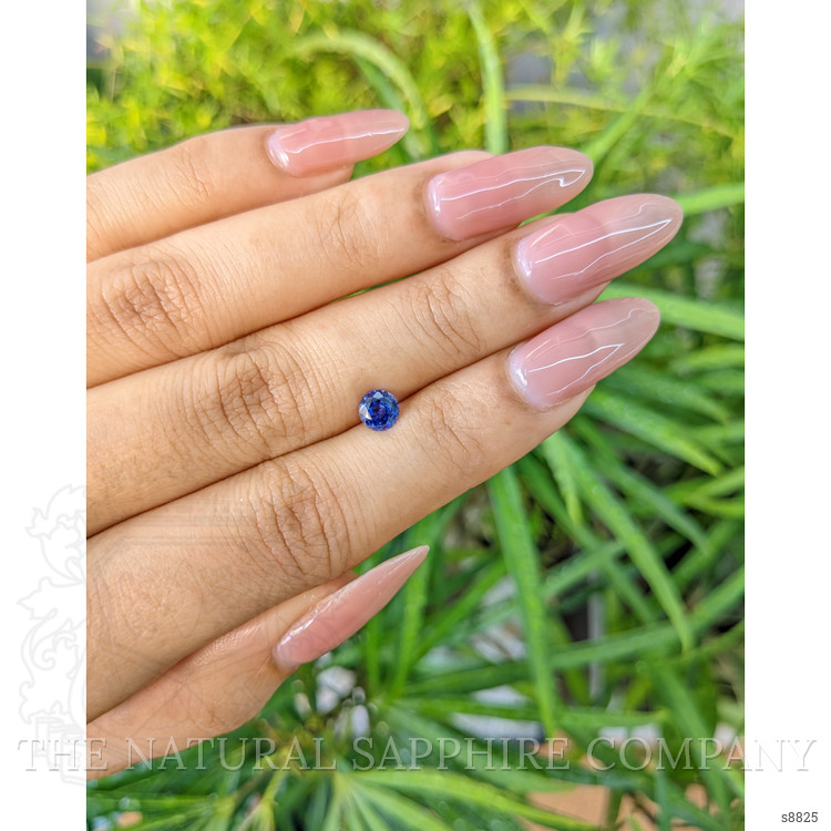 0.62 Ct. Blue Sapphire from Ceylon (Sri Lanka)