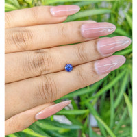 0.64 Ct. Blue Sapphire from Ceylon (Sri Lanka) Life Style