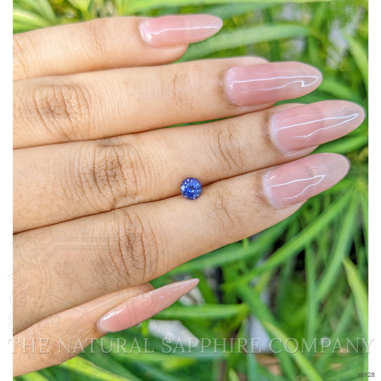 0.64 Ct. Blue Sapphire from Ceylon (Sri Lanka)