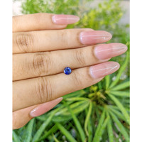 0.62 Ct. Blue Sapphire from Ceylon (Sri Lanka) Life Style