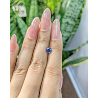 0.89 Ct. Blue Sapphire from Ceylon (Sri Lanka) Life Style