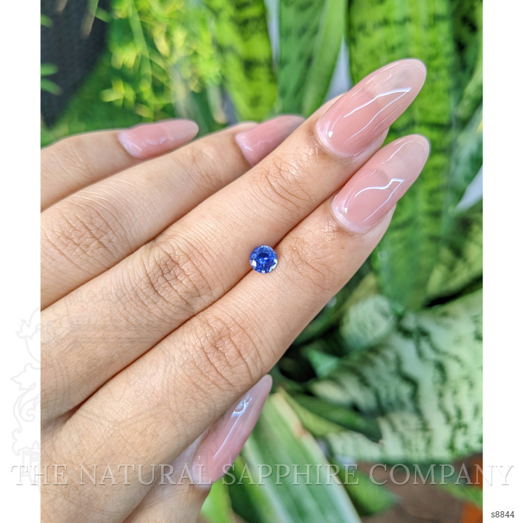 0.53 Ct. Blue Sapphire from Ceylon (Sri Lanka)