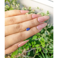 0.88 Ct. Blue Sapphire from Ceylon (Sri Lanka) Life Style