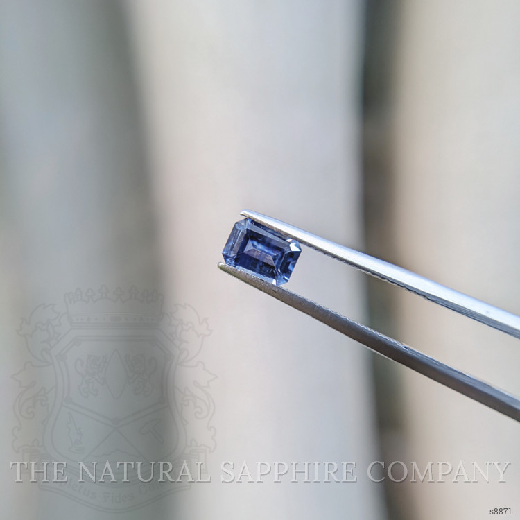 1.37 Ct. Blue Sapphire from Ceylon (Sri Lanka)