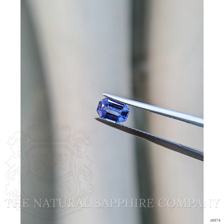 1.10 Ct. Blue Sapphire from Ceylon (Sri Lanka)