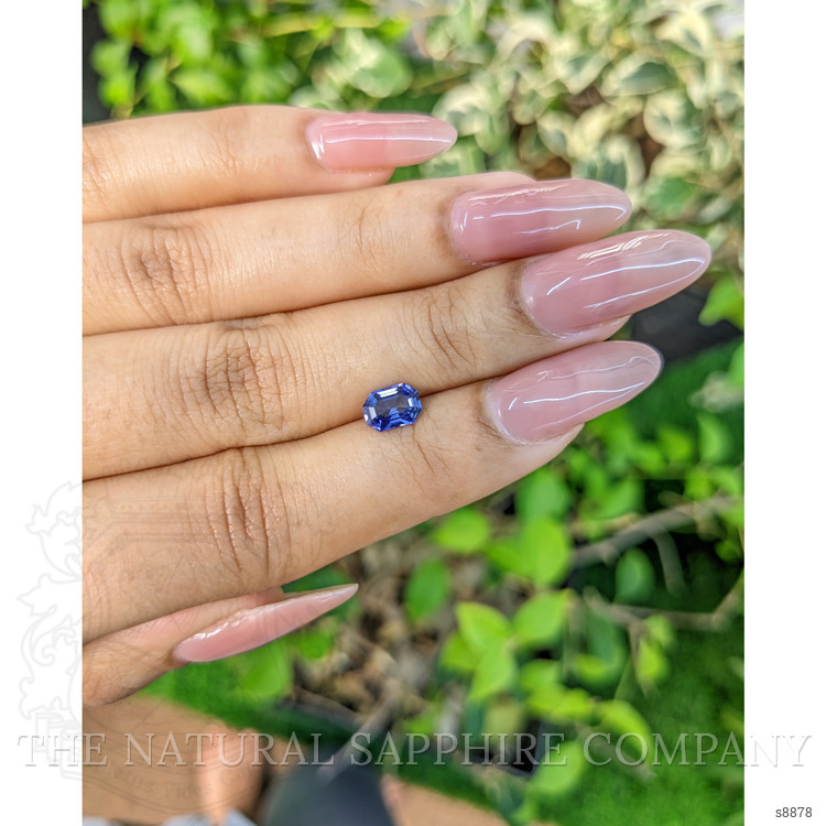 0.92 Ct. Blue Sapphire from Ceylon (Sri Lanka)