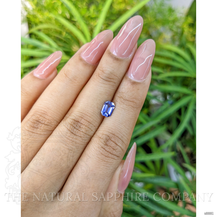 0.92 Ct. Blue Sapphire from Ceylon (Sri Lanka)