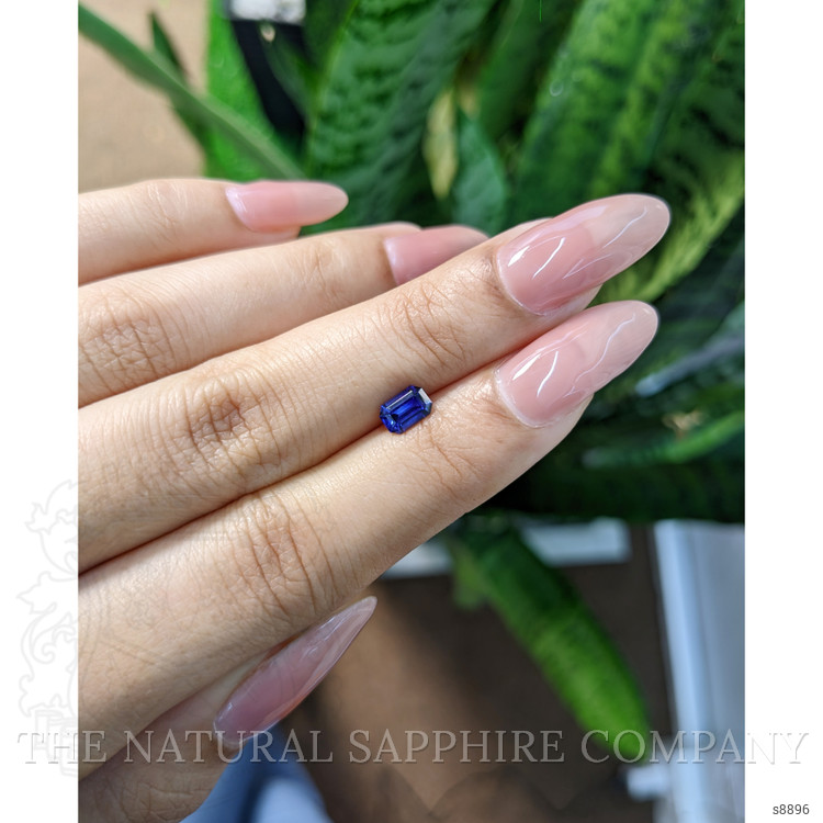 0.70 Ct. Blue Sapphire from Ceylon (Sri Lanka)