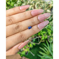 0.64 Ct. Blue Sapphire from Ceylon (Sri Lanka) Life Style