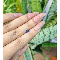 0.54 Ct. Blue Sapphire from Ceylon (Sri Lanka) Life Style