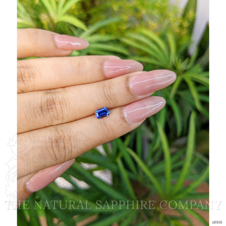 0.64 Ct. Blue Sapphire from Ceylon (Sri Lanka)