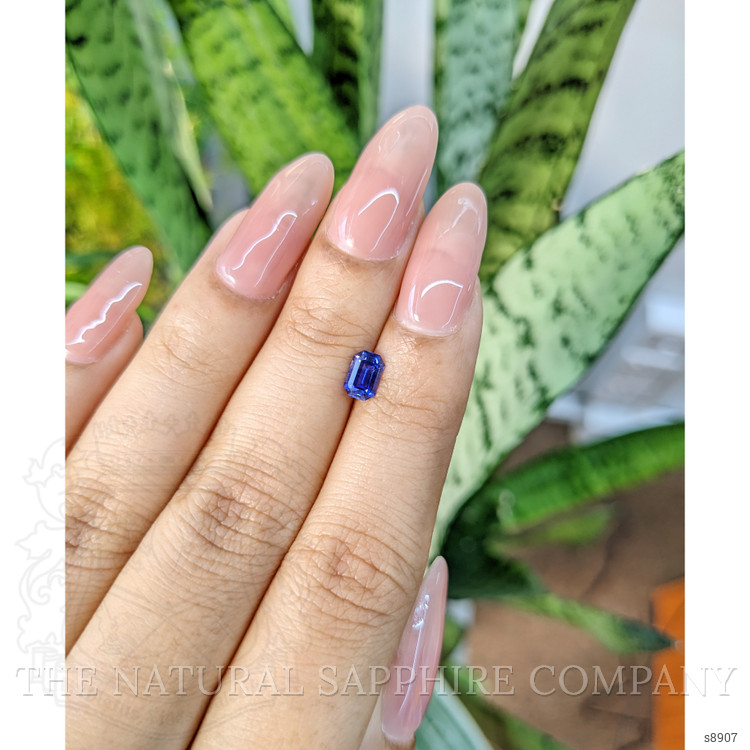 0.70 Ct. Blue Sapphire from Ceylon (Sri Lanka)