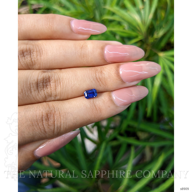 0.93 Ct. Blue Sapphire from Ceylon (Sri Lanka)