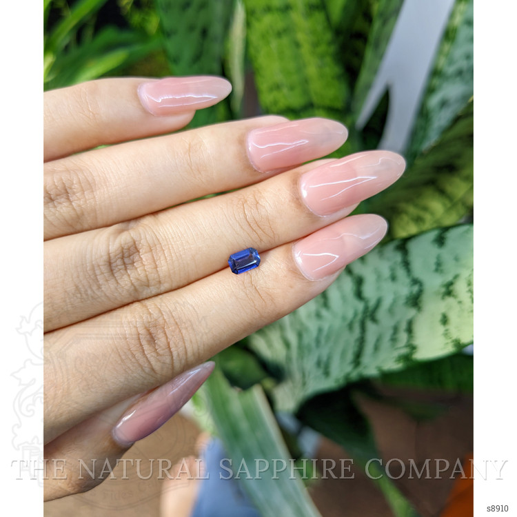0.54 Ct. Blue Sapphire from Ceylon (Sri Lanka)