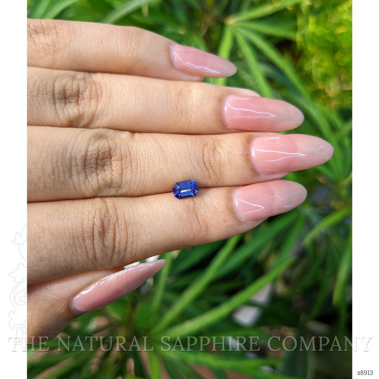 0.70 Ct. Blue Sapphire from Ceylon (Sri Lanka)