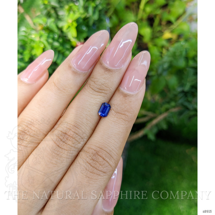 0.70 Ct. Blue Sapphire from Ceylon (Sri Lanka)
