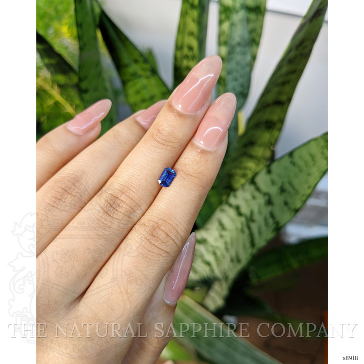 0.60 Ct. Blue Sapphire from Ceylon (Sri Lanka)