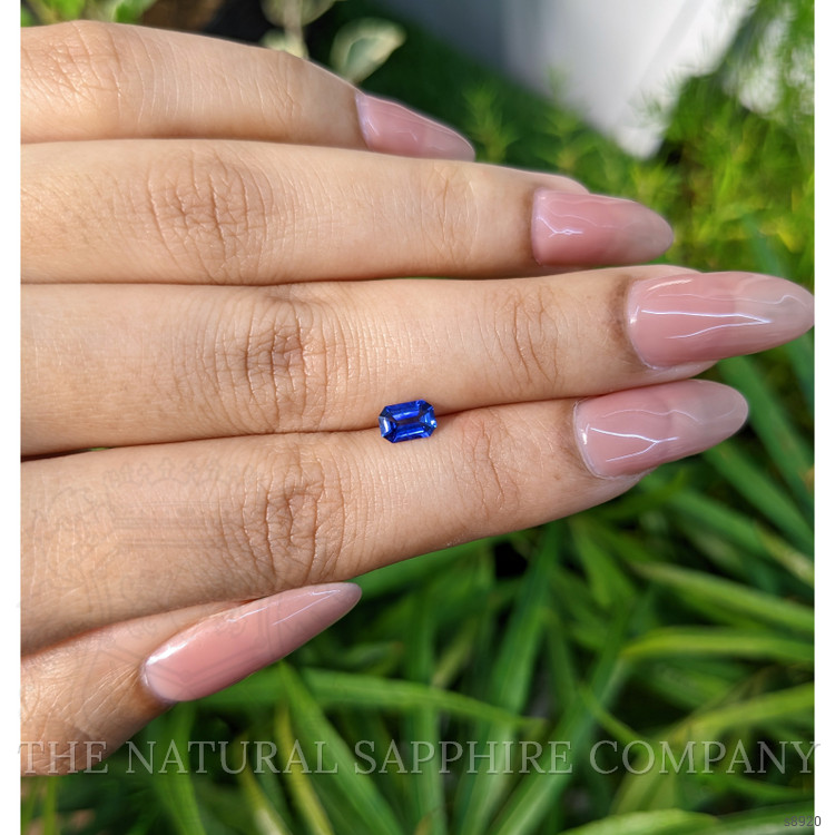 0.60 Ct. Blue Sapphire from Ceylon (Sri Lanka)