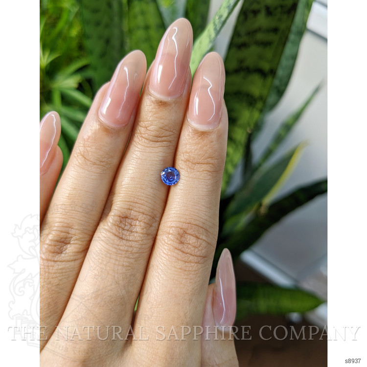 0.56 Ct. Blue Sapphire from Ceylon (Sri Lanka)